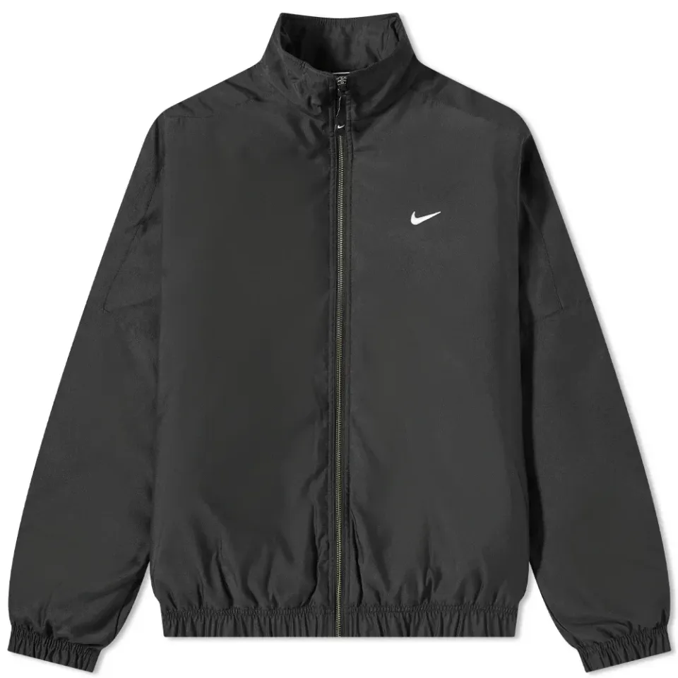 Nike Solo Swoosh Satin Bomber Jacket