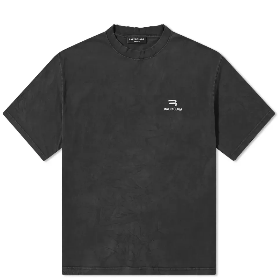 Washed Monogram Logo T-Shirt