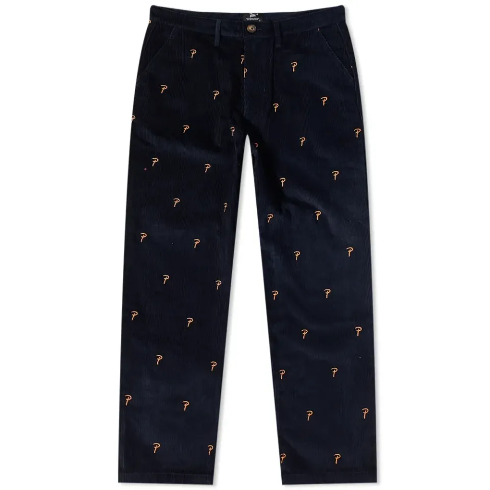 Logo Micro Cord Chino Pant