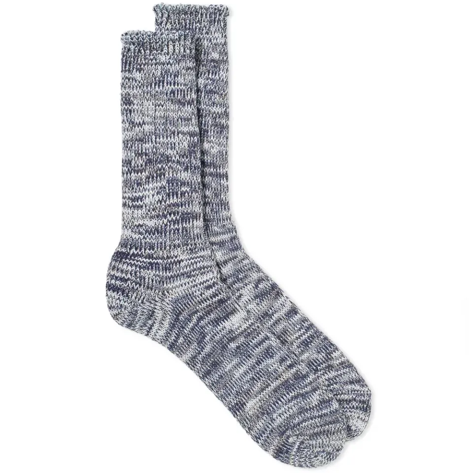5 Colour Mix Crew Sock