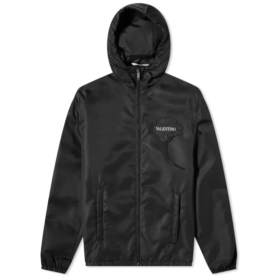 Logo Nylon Windbreaker
