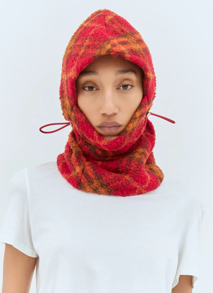 Check Fleece Snood