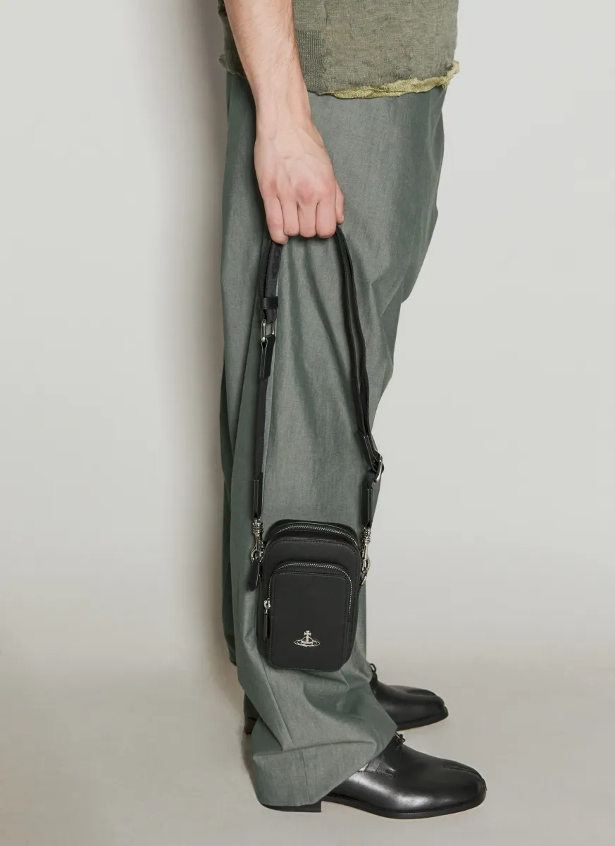 Saffiano Phone Crossbody Bag