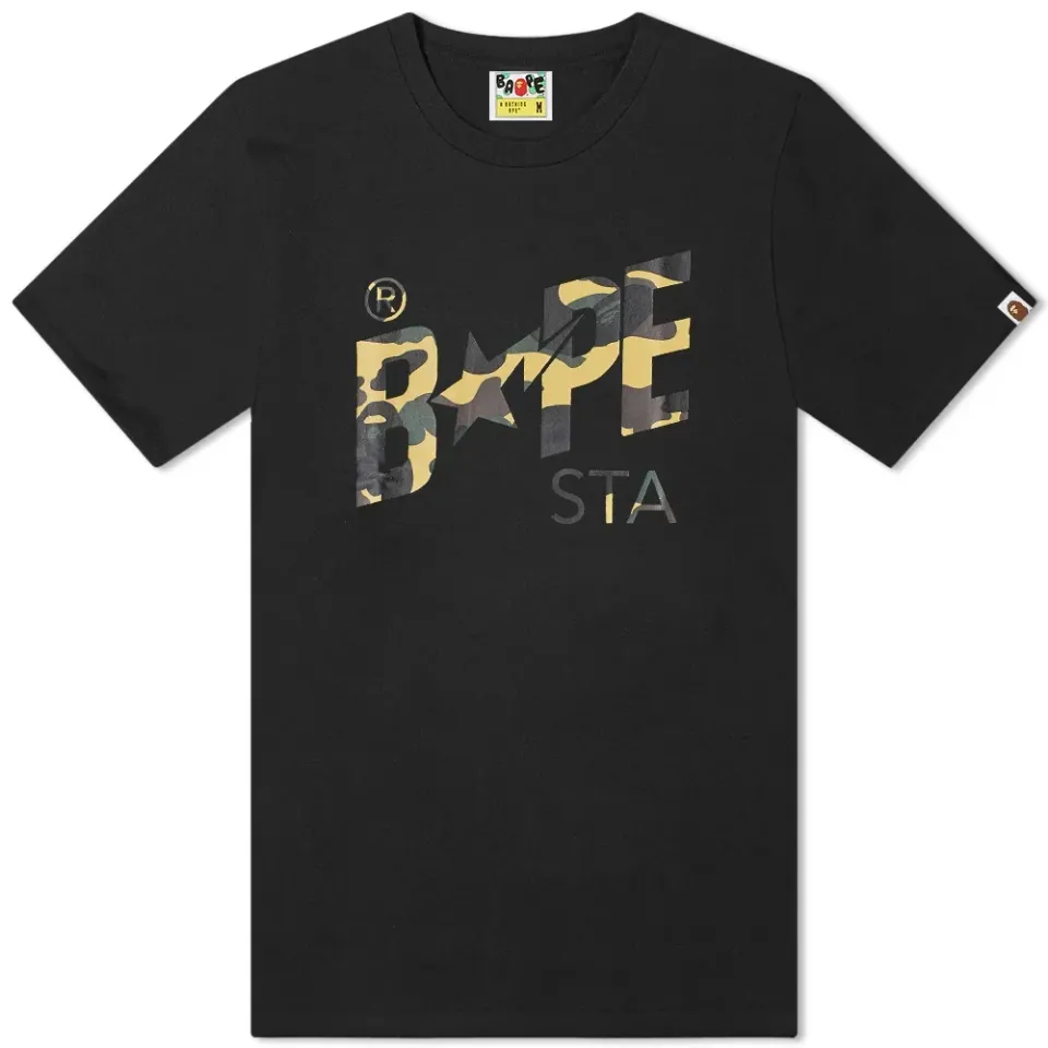 1st Camo BAPE STA Logo T-Shirt