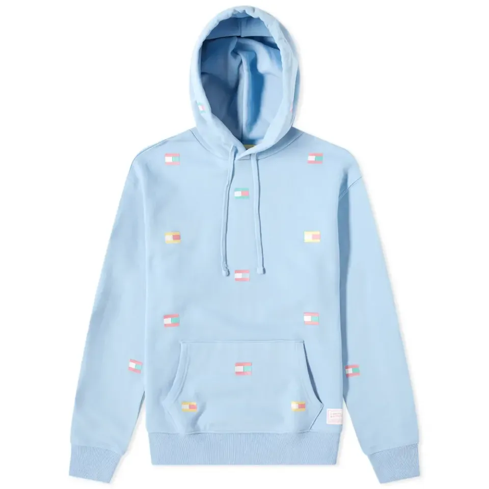 TJM Pastel Flag Aop Hoodie