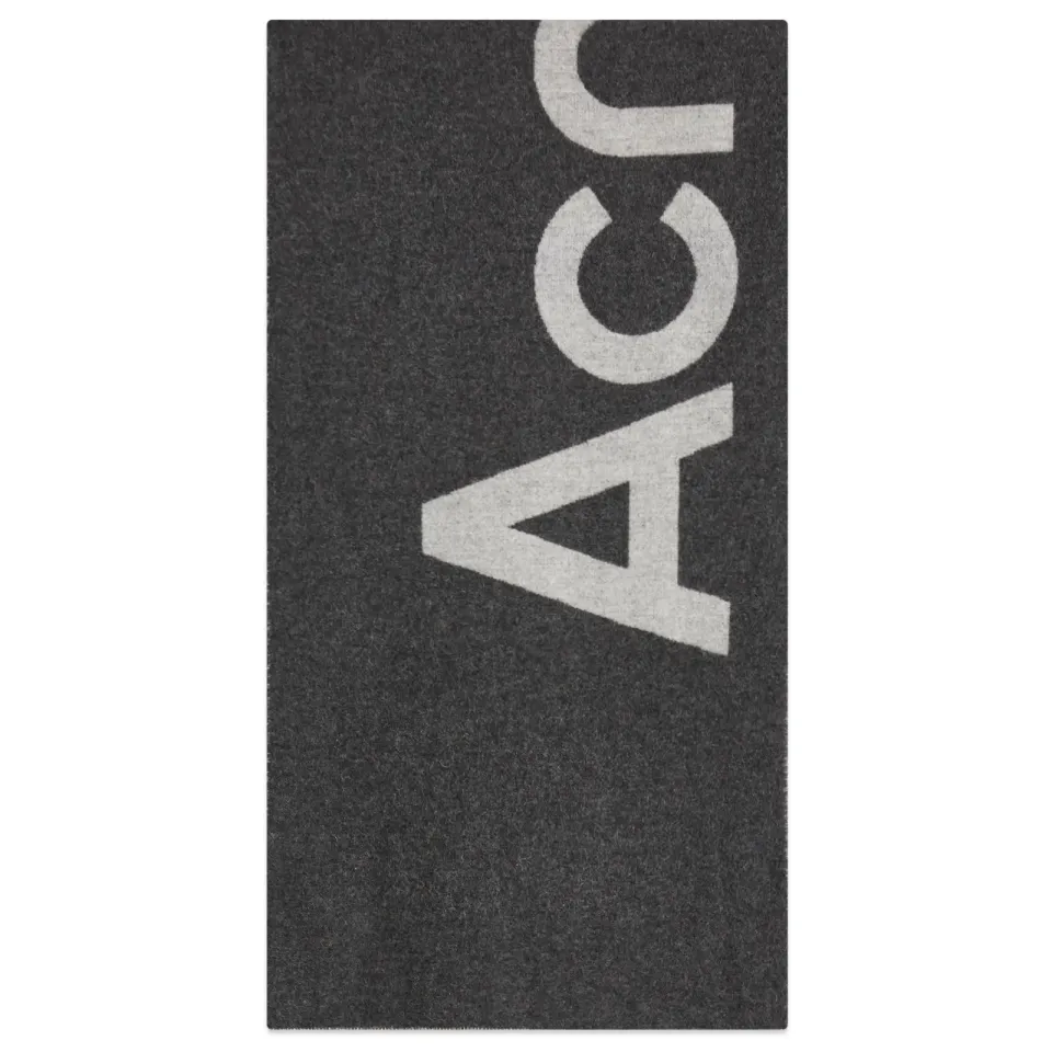 Toronty Logo Contrast Recycled Scarf