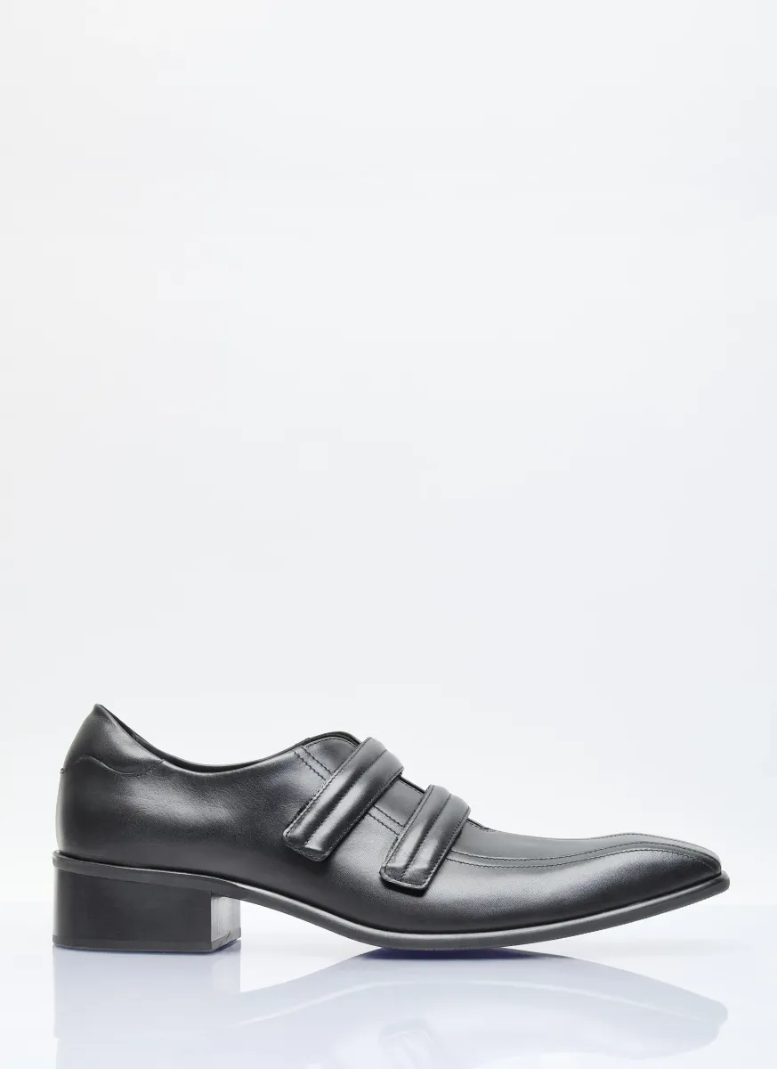 Exaggerated Toe Leather Shoes