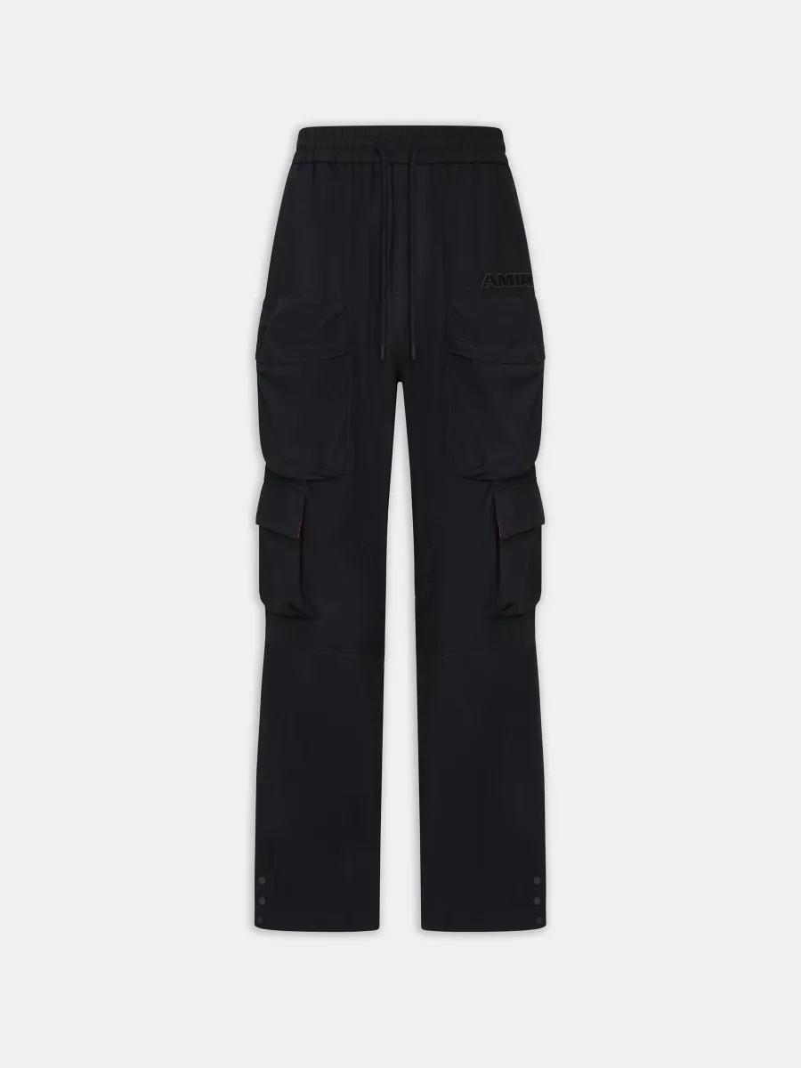 MULTI POCKET CARGO PANT - Black
