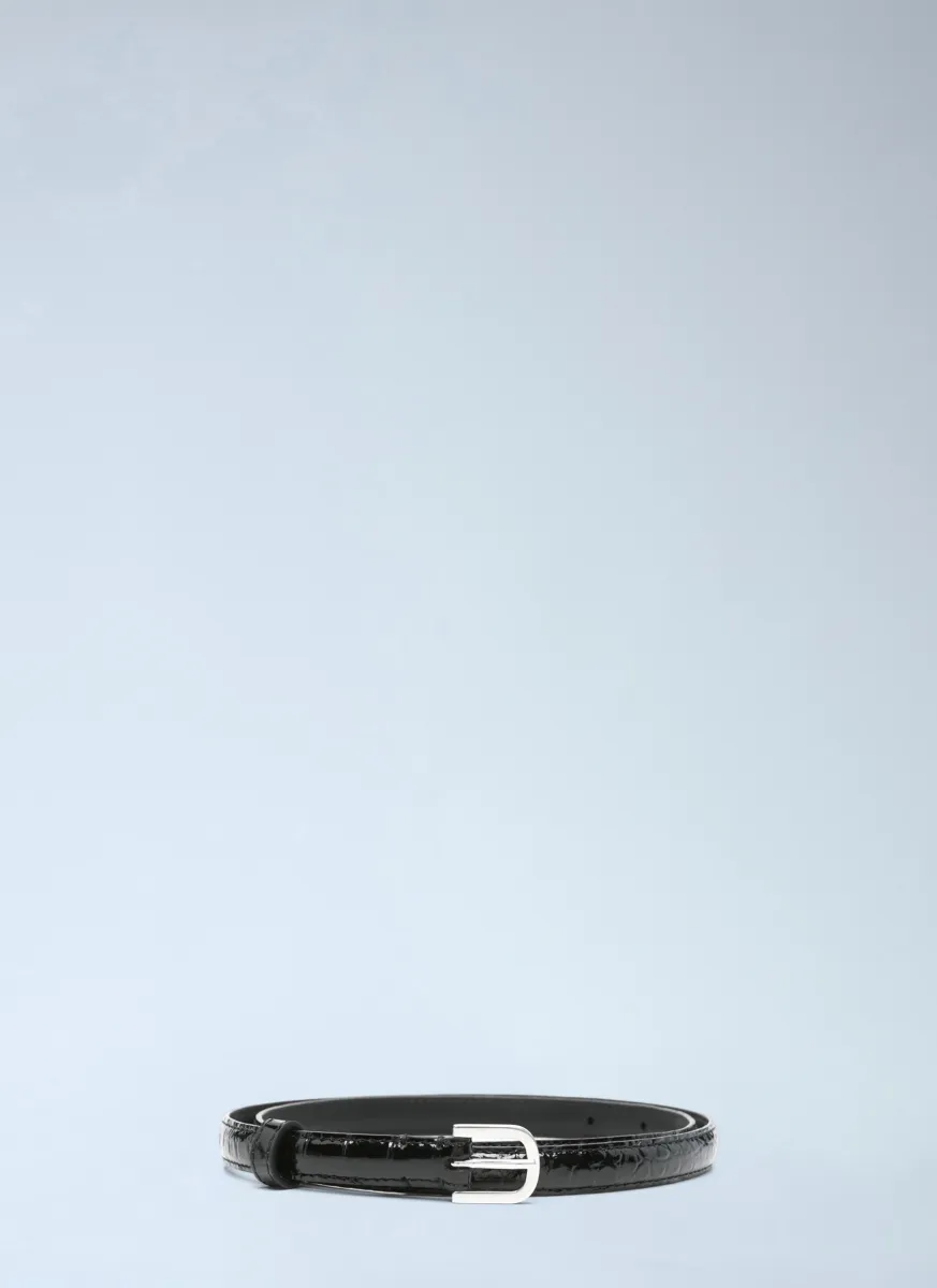 Croco-Embossed Patent Belt
