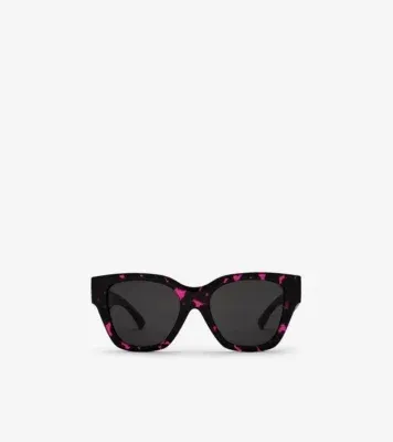 Heritage Square Sunglasses in Pink havana