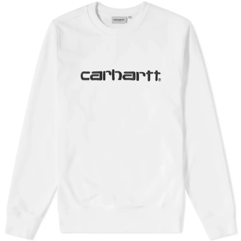 Embroidered Logo Crew Sweat