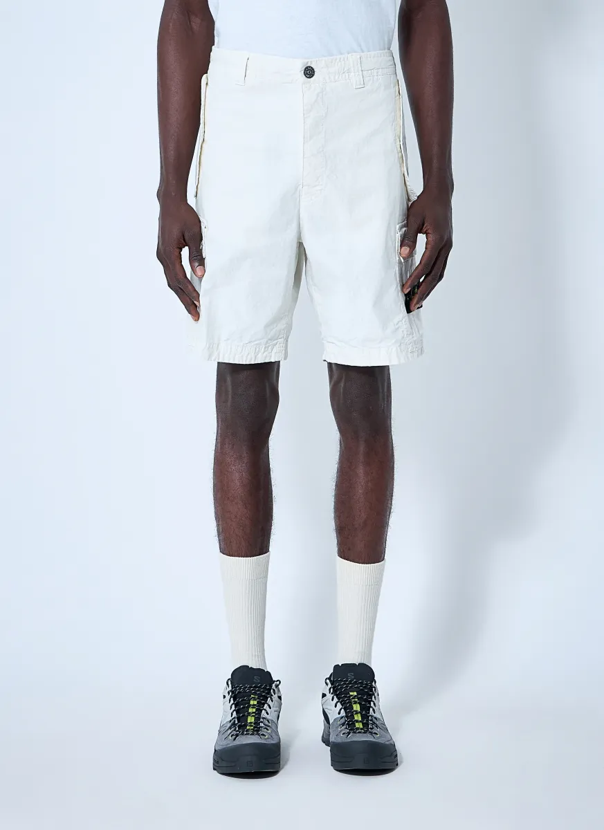 Cotton-Blend Shorts