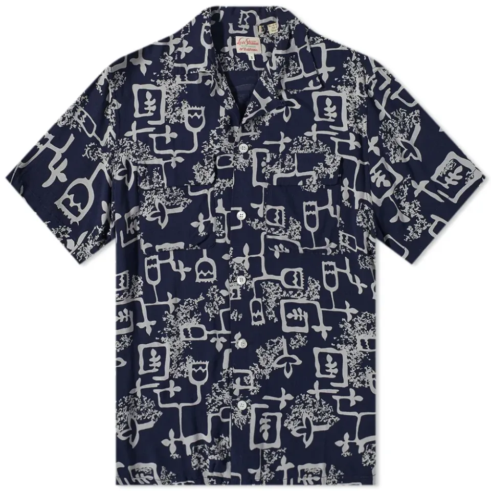 Levis Vintage Clothing 1940's Hawaiian Vacation Shirt