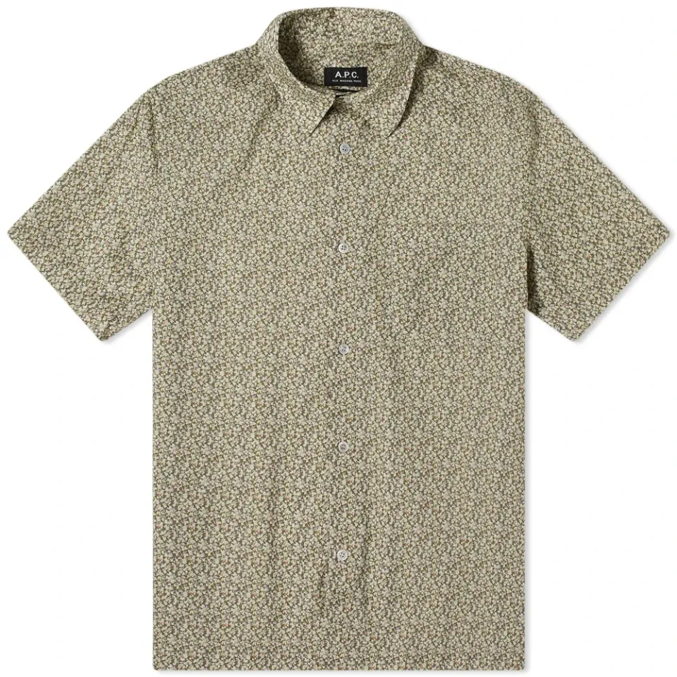 A.P.C. Short Sleeve Cippi Liberty Print Shirt