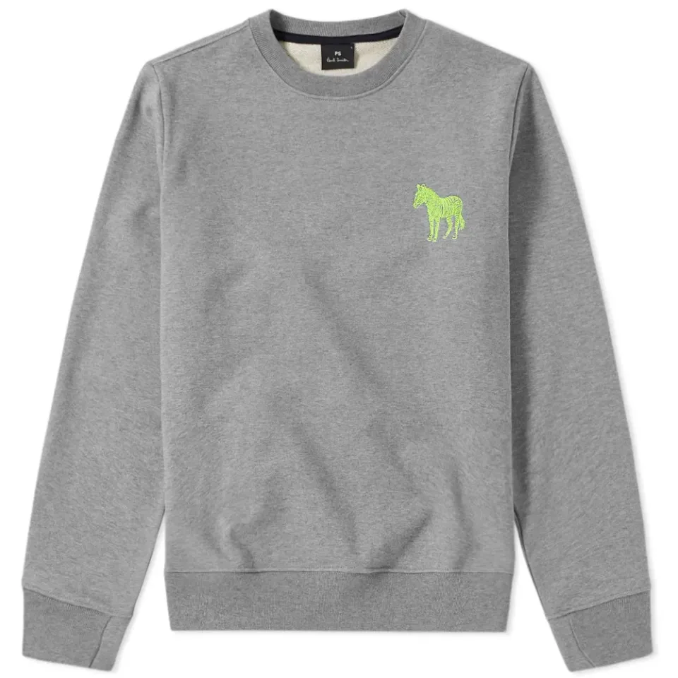Embroidered Zebra Sweat