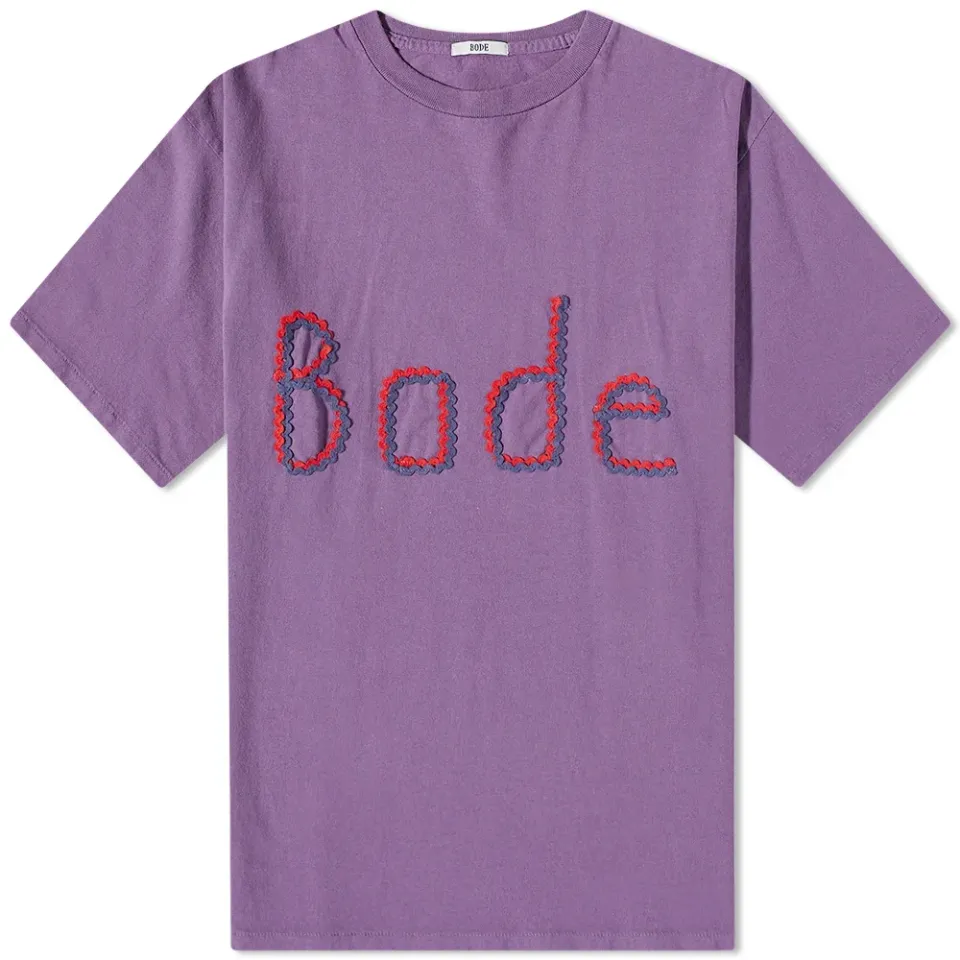 Rickrack Embroidered Logo T-Shirt