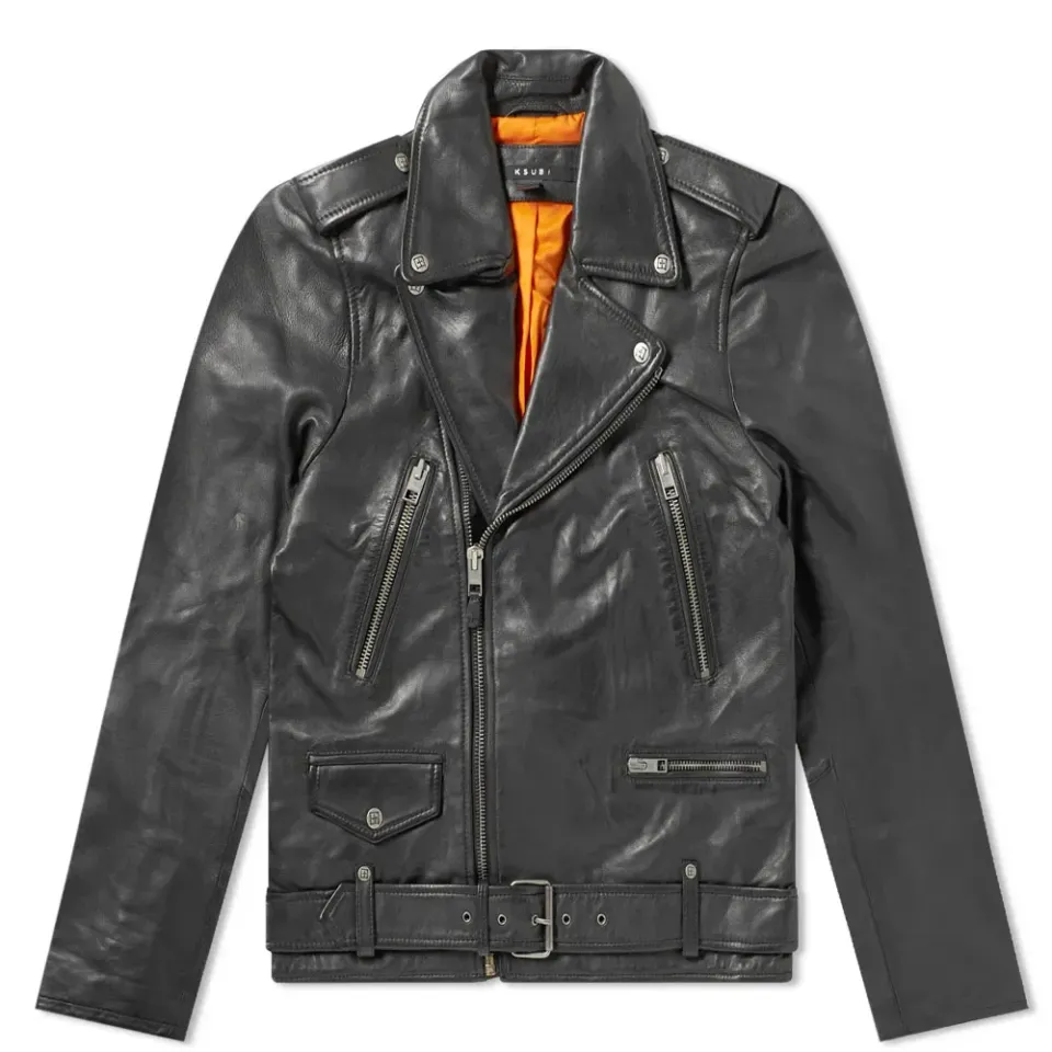 Loathing Leather Biker Jacket