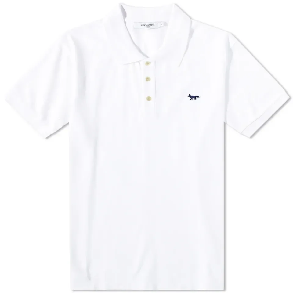 Navy Fox Patch Classic Polo