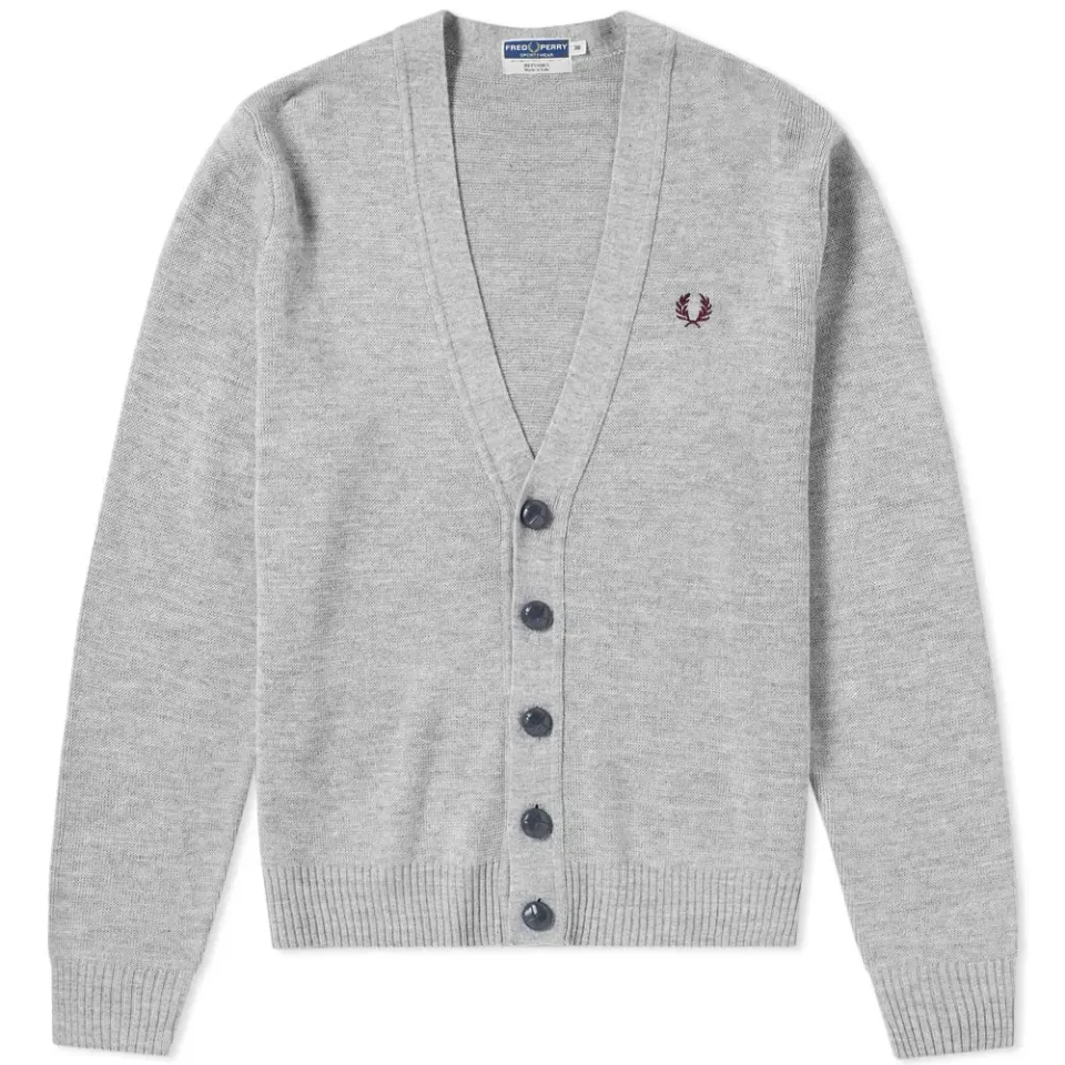 Fred Perry Reissues Football Button Cardigan