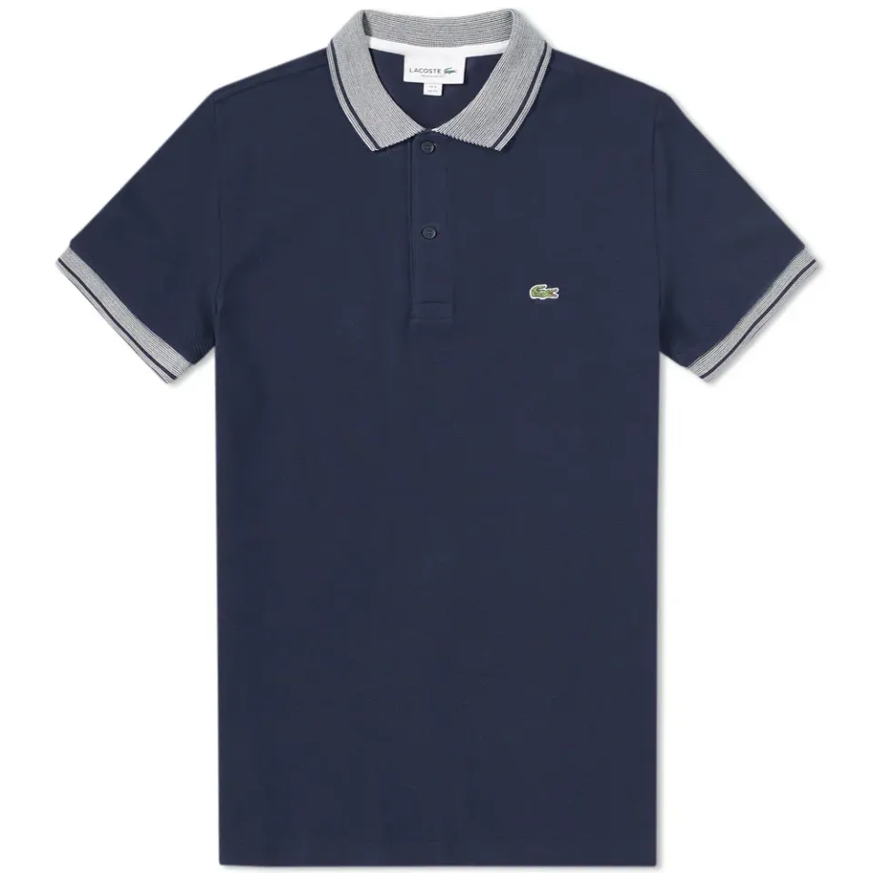 Contrast Tipped Polo