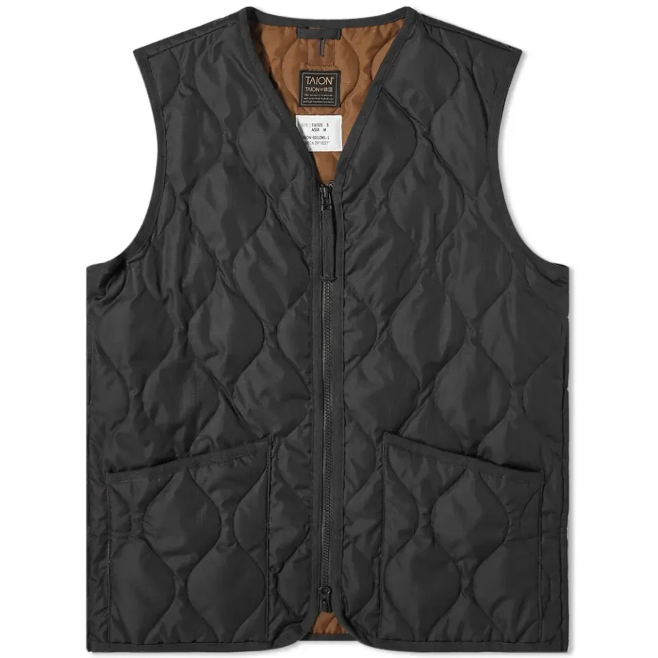 Military Zip Down Vest