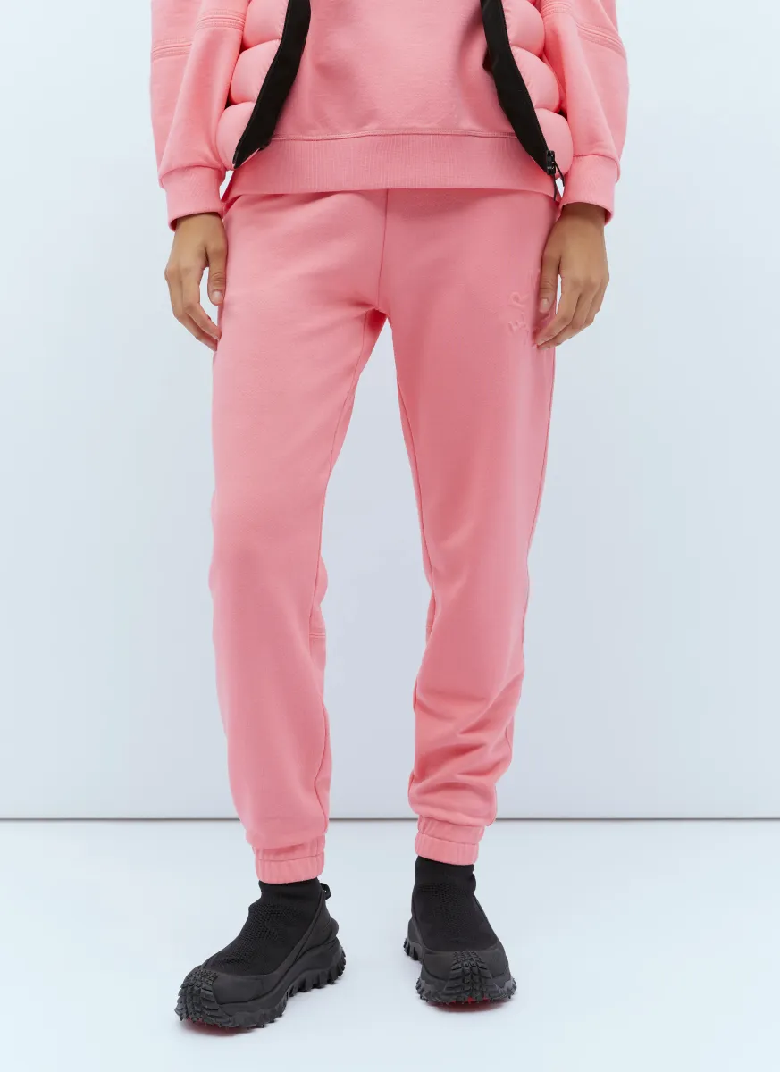 Embossed Logo Track Pants