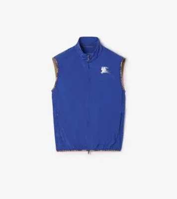 Nylon Gilet in Knight blue