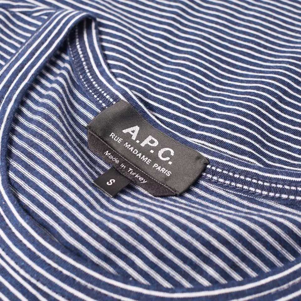 A.P.C. Stitch Pocket Stripe Tee