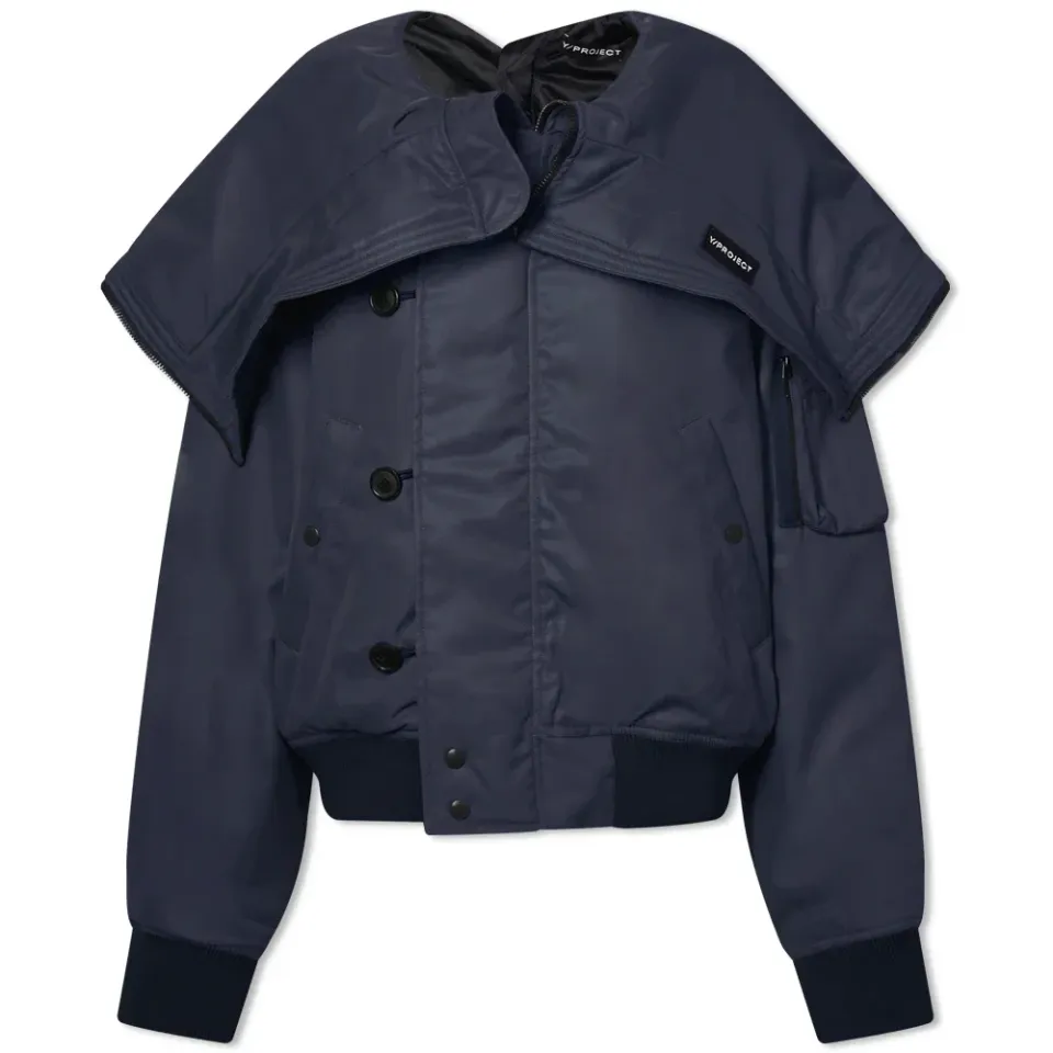 Split Bomber Jacket