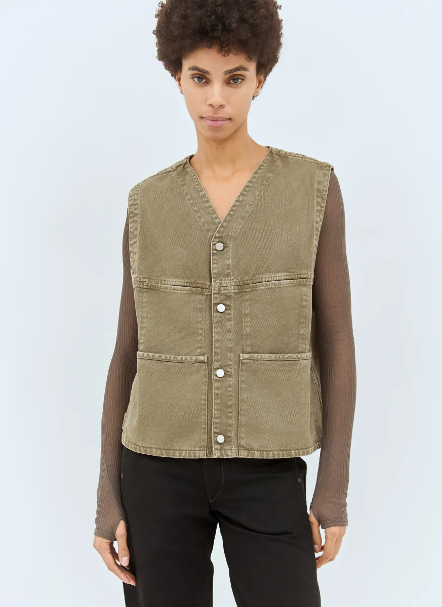 Denim Waistcoat