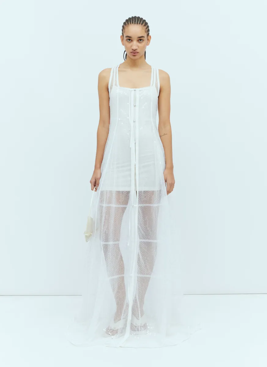 La Robe Dentelle Maxi Dress