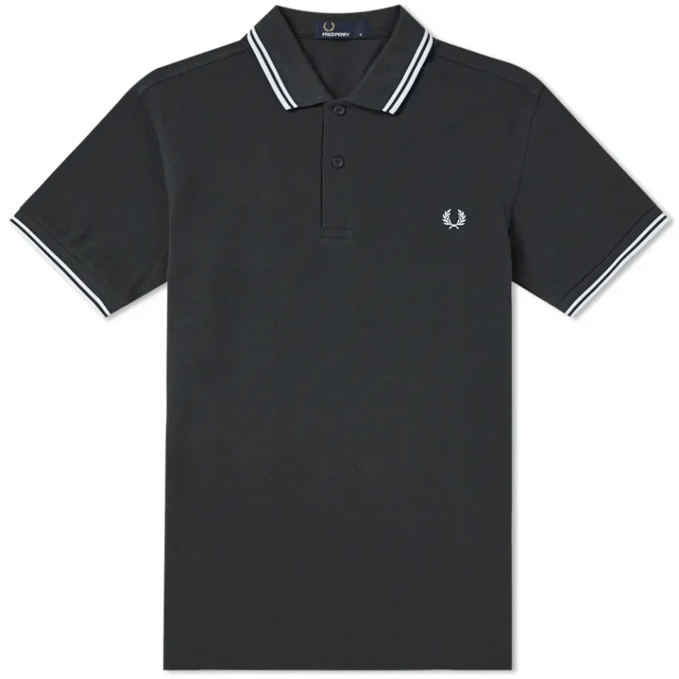 Fred Perry Slim Fit Twin Tipped Polo