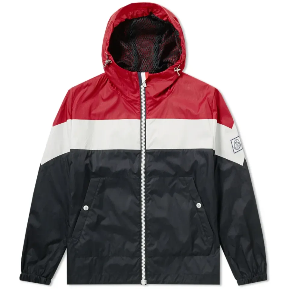 Tricolour Hooded Jacket