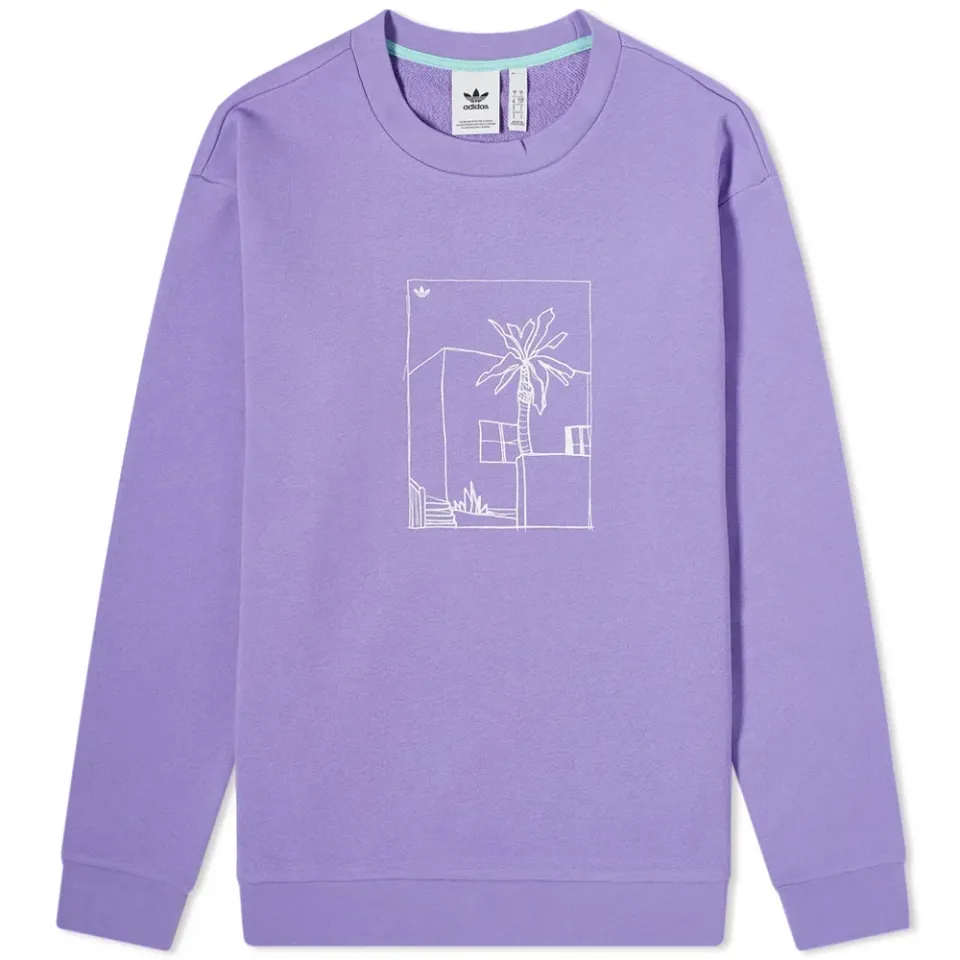 Linear Logo Crewneck
