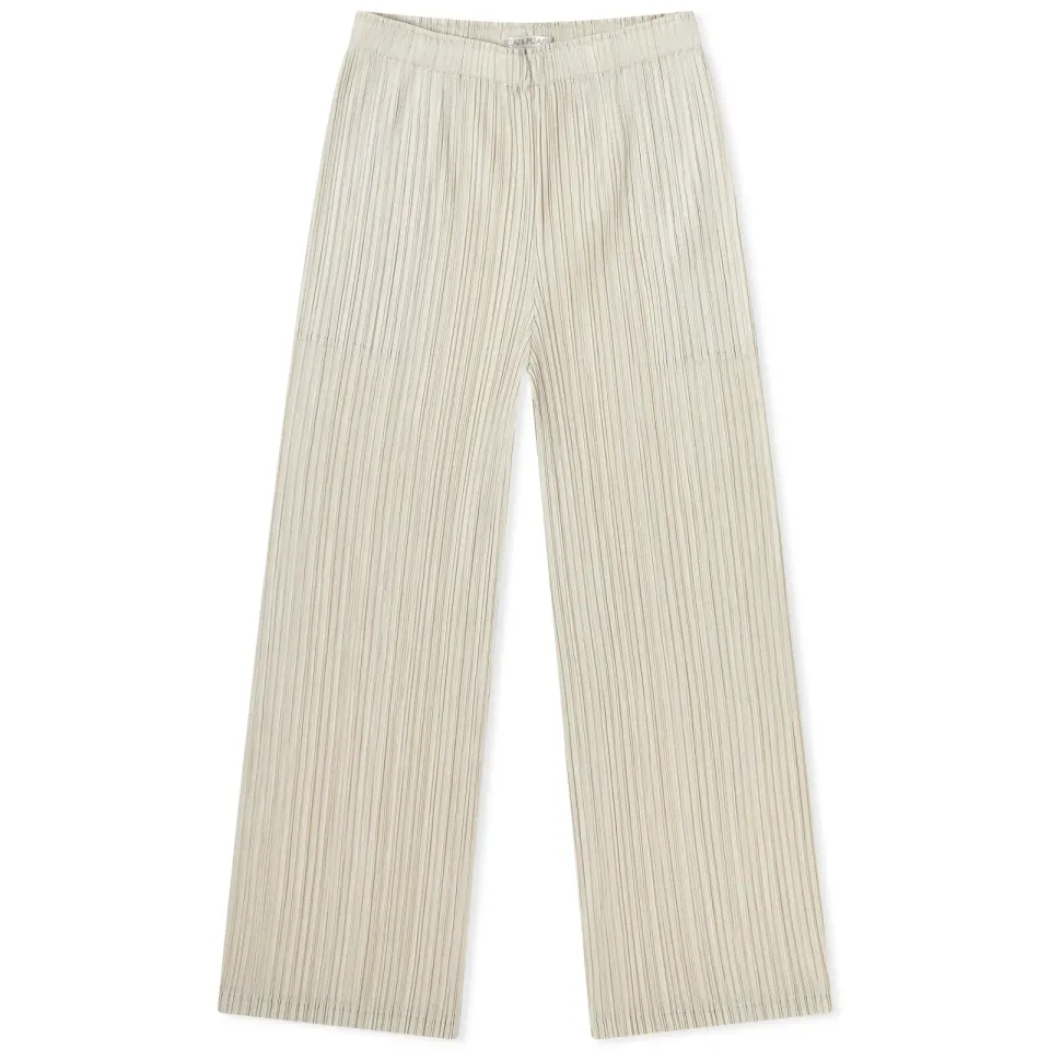 Straight Pleats Trousers