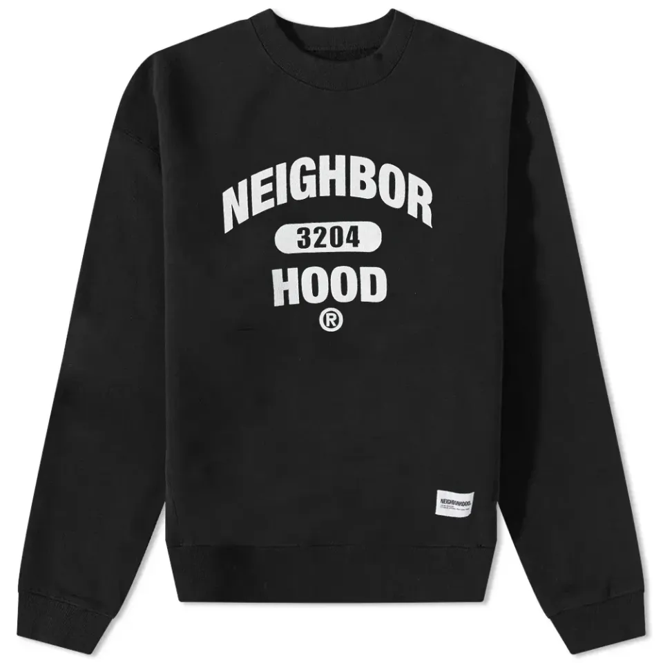 College Logo Crew Sweat