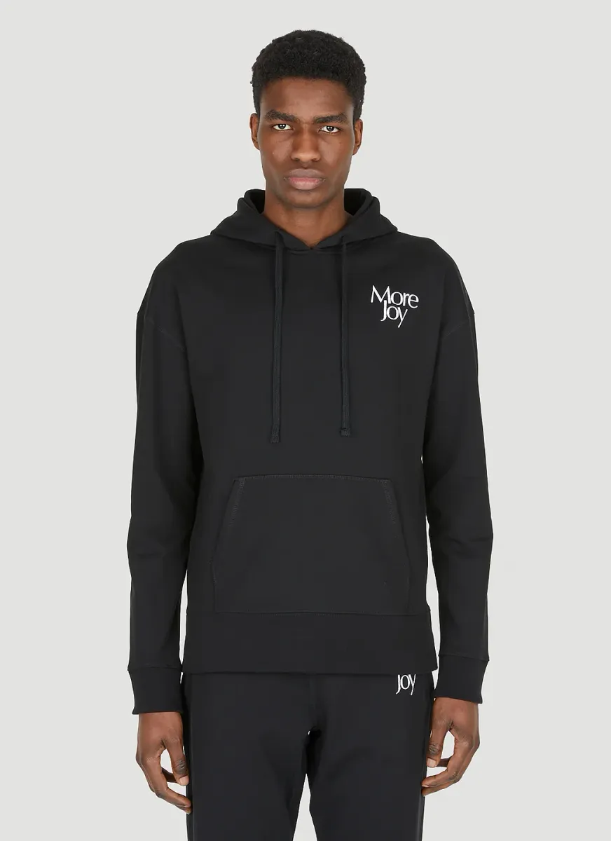 Logo Embroidered Hooded Sweatshirt