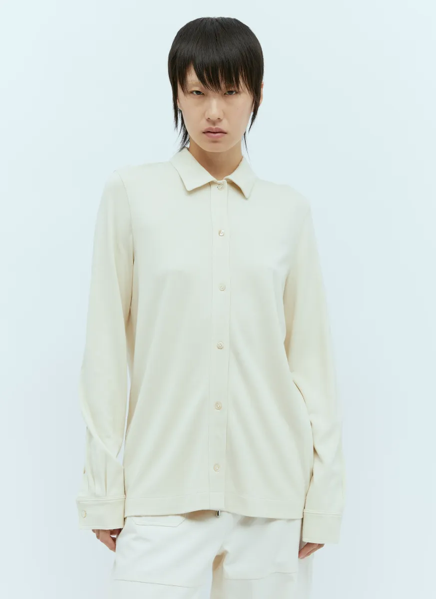 Jersey Button Shirt