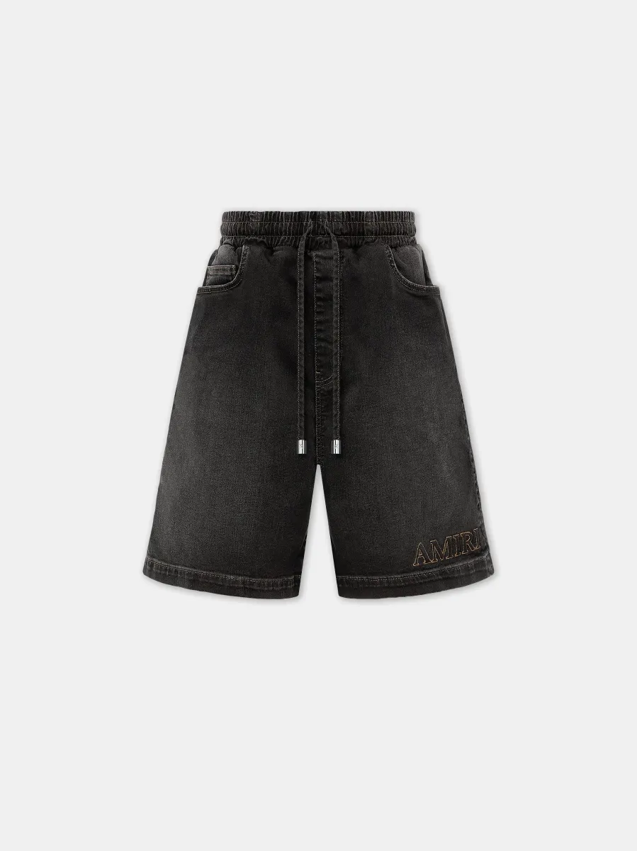 3D 5 POCKET SHORT - Vintage Black