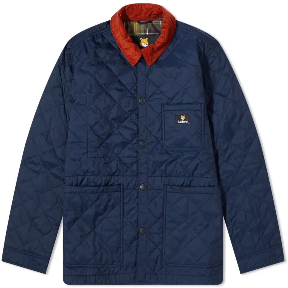 x Maison Kitsuné Kenning Quilt Jacket
