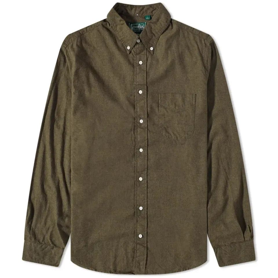 Button Down Classic Flannel Shirt