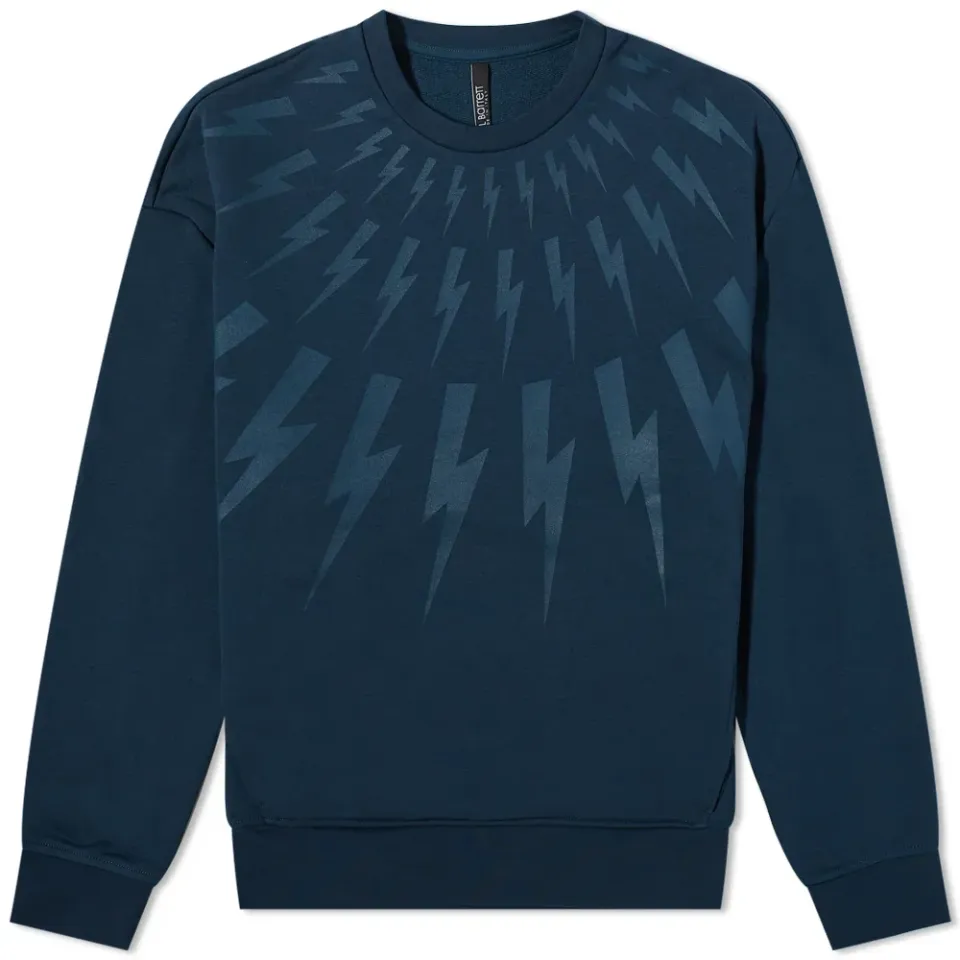 Fair Isle Thunderbolt Sweat