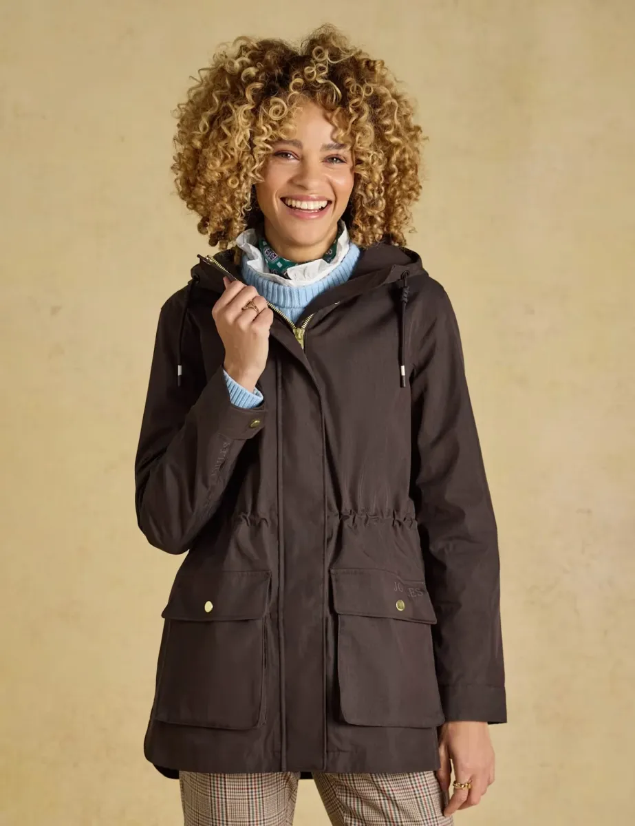 Cotton Rich Waterproof Hooded Raincoat