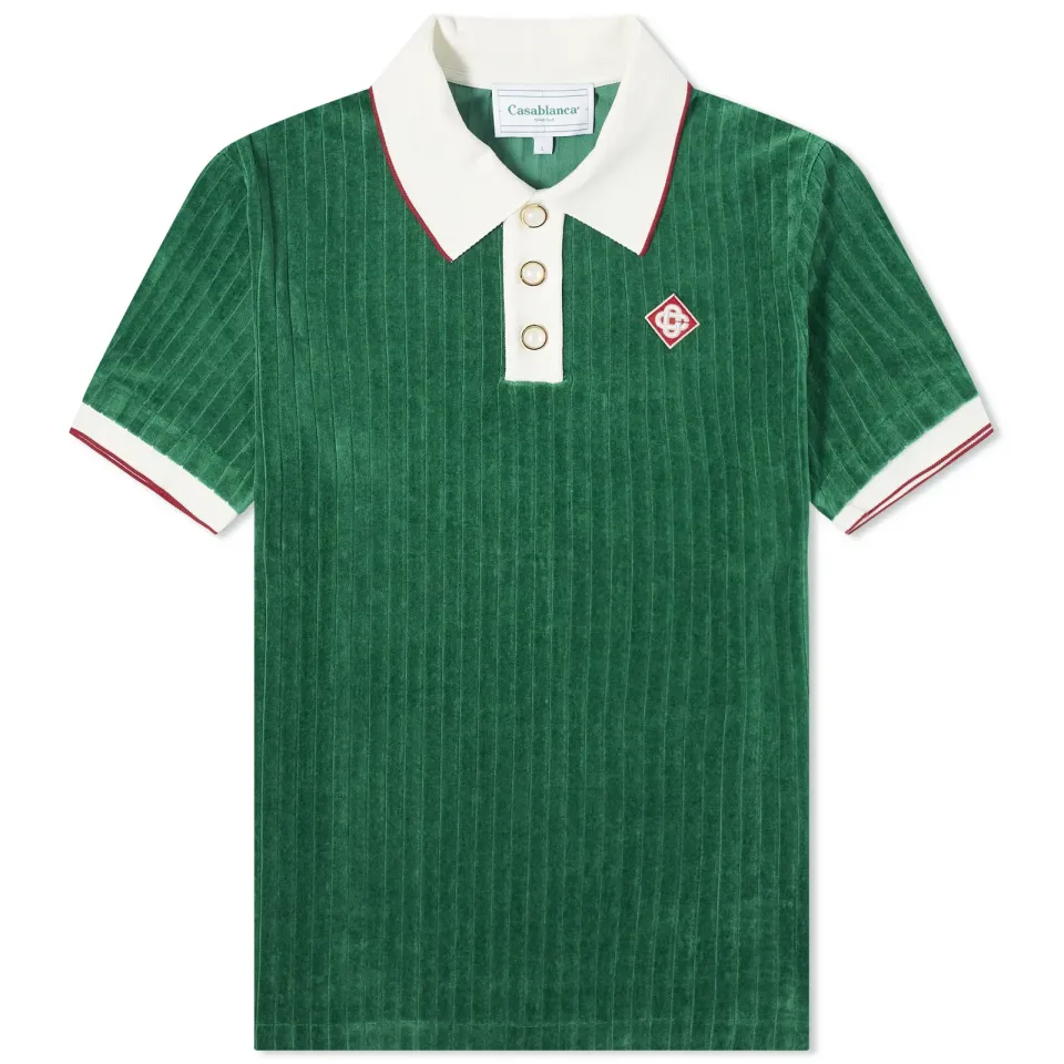 Rib Velour Polo