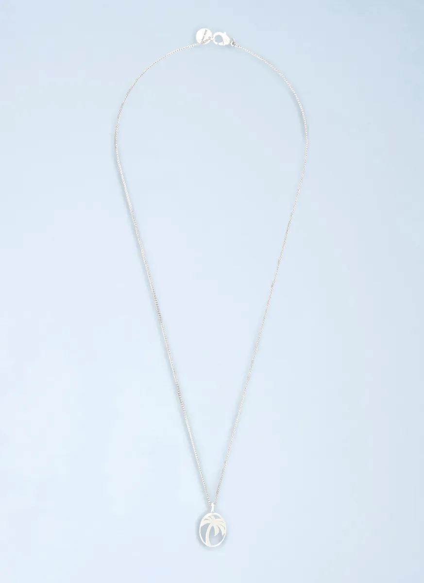Oval Palm Necklace