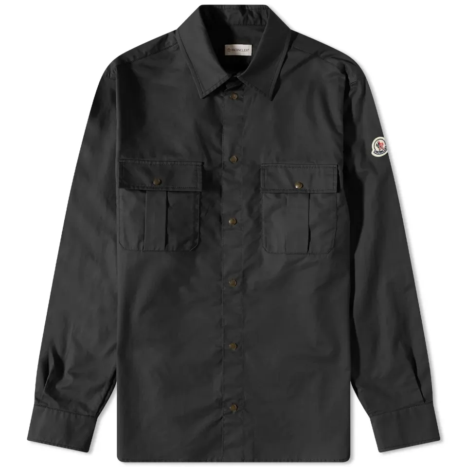Cotton Gabardine Overshirt