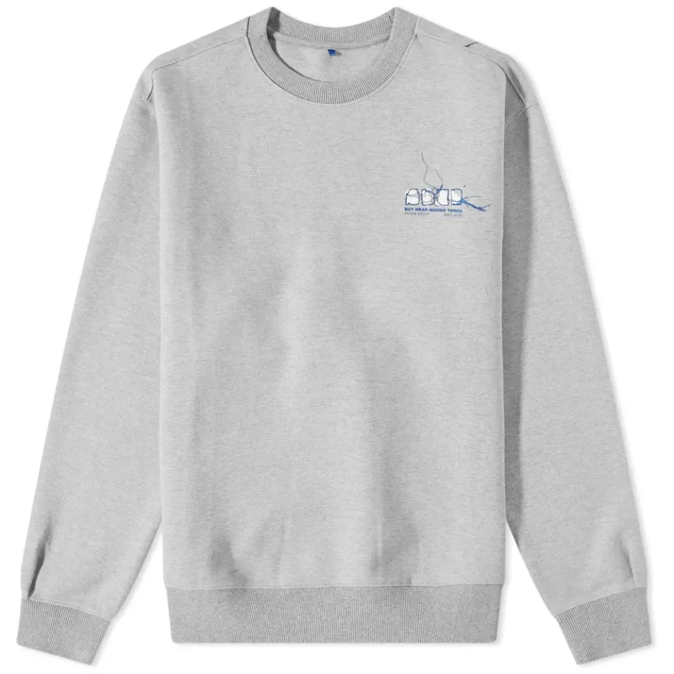 Small Embroidered Logo Crew Sweat