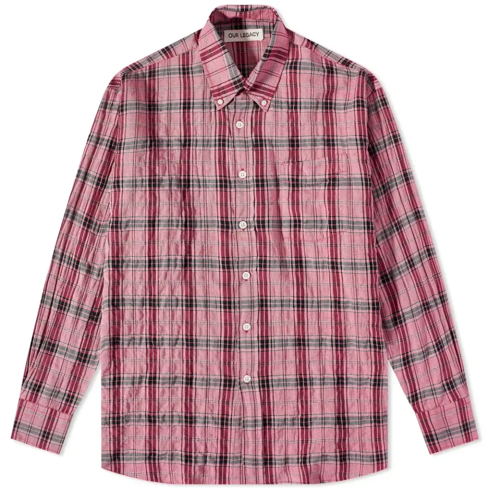 Checked Borrowed Shirt