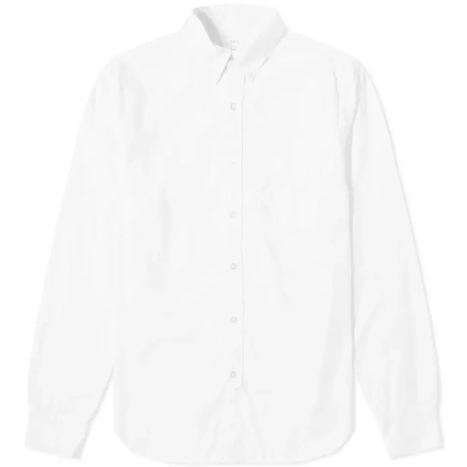 Garment Dyed Button Down Oxford Shirt