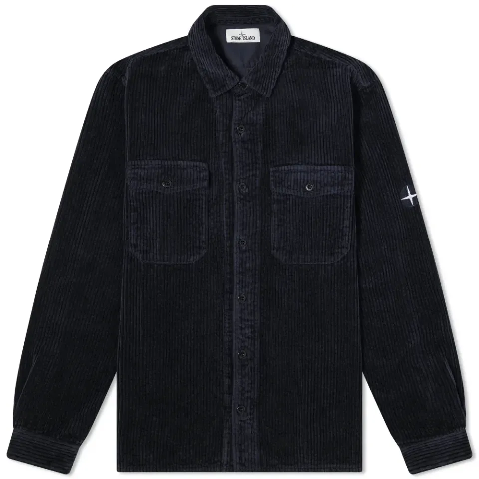 Compass Sleeve Cord Shirt